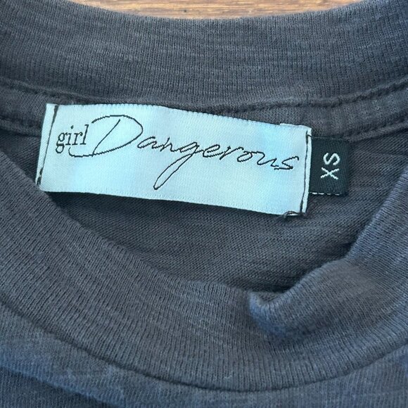 Joshua Tree CA Baby Tee Capped Sleeves Desert Trip Size XS Mock Neck Gorpcore - Picture 6 of 9